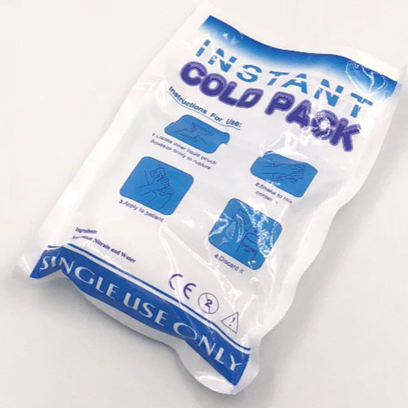 Paquete de frío instantáneo deportivo reutilizable desechable para dolores articulares