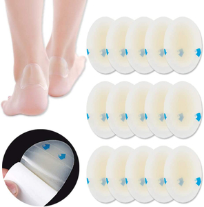 Puesta de hidrocoloides de gel ultra delgada impermeable para los dedos de los pies