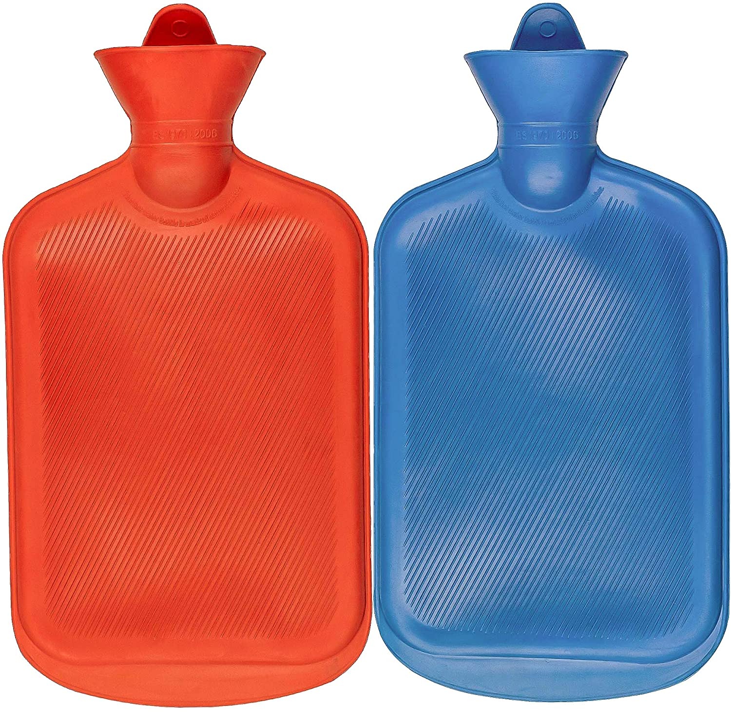 Bolsa de agua caliente de goma duradera para compresas calientes y terapia de calor