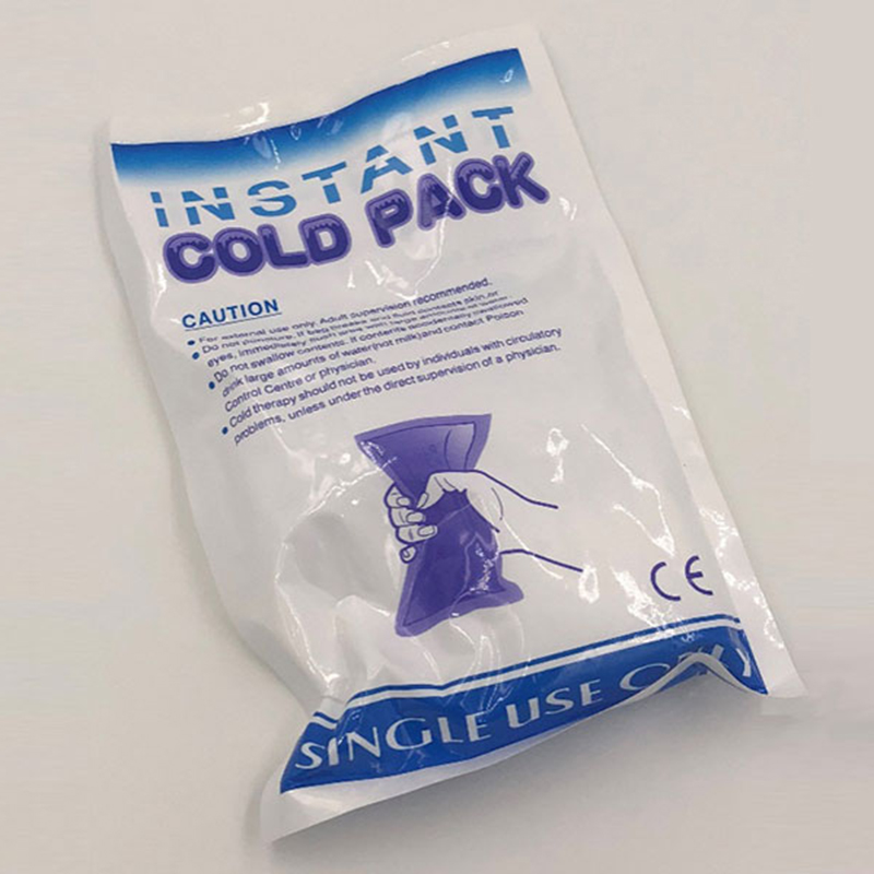 Paquete de frío instantáneo de deportes reutilizables desechables para dolores articulares