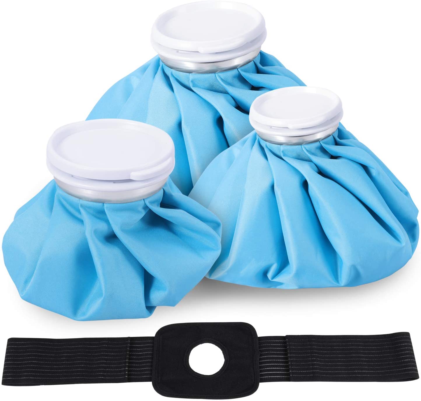 Bolsa de hielo reutilizable personalizable con cinturón ajustable